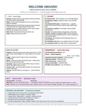 Welcome Quick-Start card